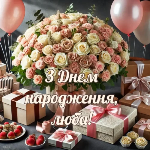 З днем ​​народження подруги