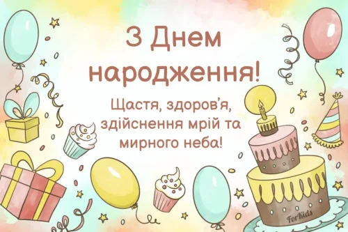 Листівки з днем ​​народження