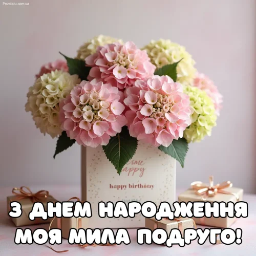 З днем ​​народження подруги